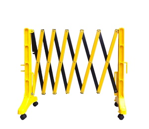 Barrière coulissante extensible MAXPAND pour parking, barrière routière flexible en plastique, temporaire et durable - Product Image 1