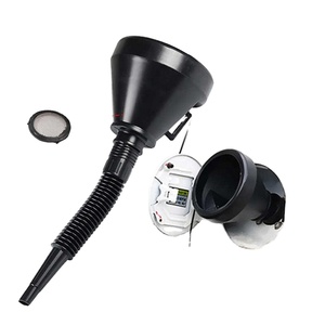 Embudo de Plástico Negro de Alta Calidad para Accesorios de Automóvil, Boquilla para Aceite, Agua, Combustible, Gasolina, Diésel, Nuevo Modelo <span class=keywords><strong>2018</strong></span> - Product Image 5