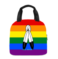 Sac à lunch Two Spirit Rainbow pour femmes et hommes, sac fourre-tout réutilisable, sacs à lunch isothermes pour le travail, le pique-nique, l'école ou les voyages