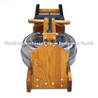 Rameur à résistance hydraulique commercial le plus vendu, pour usage domestique et professionnel, en bois, équipement de fitness AC, certifié CE