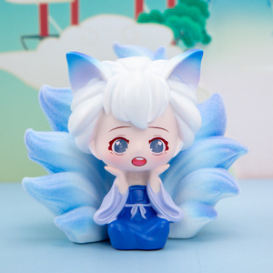 Yu Mo Craft Mountain And Sea Fox Fairy Blind <b>Box</b> Figurines 6pcs Set Collectible Toys For Kids Age 8 13 Years Gift Desk - Product Image 4