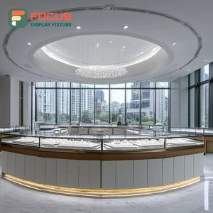 Sistema de Exhibición de Joyería Minimalista para Minoristas, Mostrador de Exhibición para Joyería con Acabado Laminado - Product Image 3