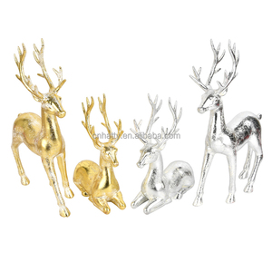 Décoration de Noël, cadeau de table, nouveau design, rennes, best-seller, rennes dorés et argentés de haute qualité - Product Image 6