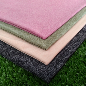 Tela teñida en solución Melange 53% nailon 40% poliéster 7% elastano para bragas y sujetadores deportivos, tela de 160 g/m² de secado rápido para ropa deportiva y activewear. - Product Image 2