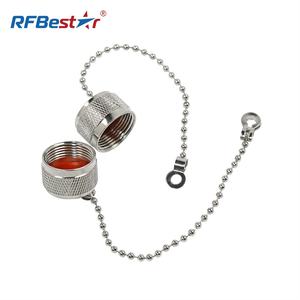 Suministro de fábrica, tapas macho tipo <span class=keywords><strong>N</strong></span> de lató<span class=keywords><strong>n</strong></span> duradero, tapas a prueba de polvo con cadena, accesorios de conector RF en Stock para envío - Product Image 6