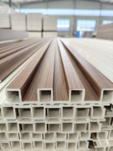 168*24mm Wpc Panneau Fourniture Prix <span class=keywords><strong>de</strong></span> Gros Revêtement Mural Extérieur Pvc <span class=keywords><strong>Plaque</strong></span> Décorative Pvc Panneau Mur - Product Image 4