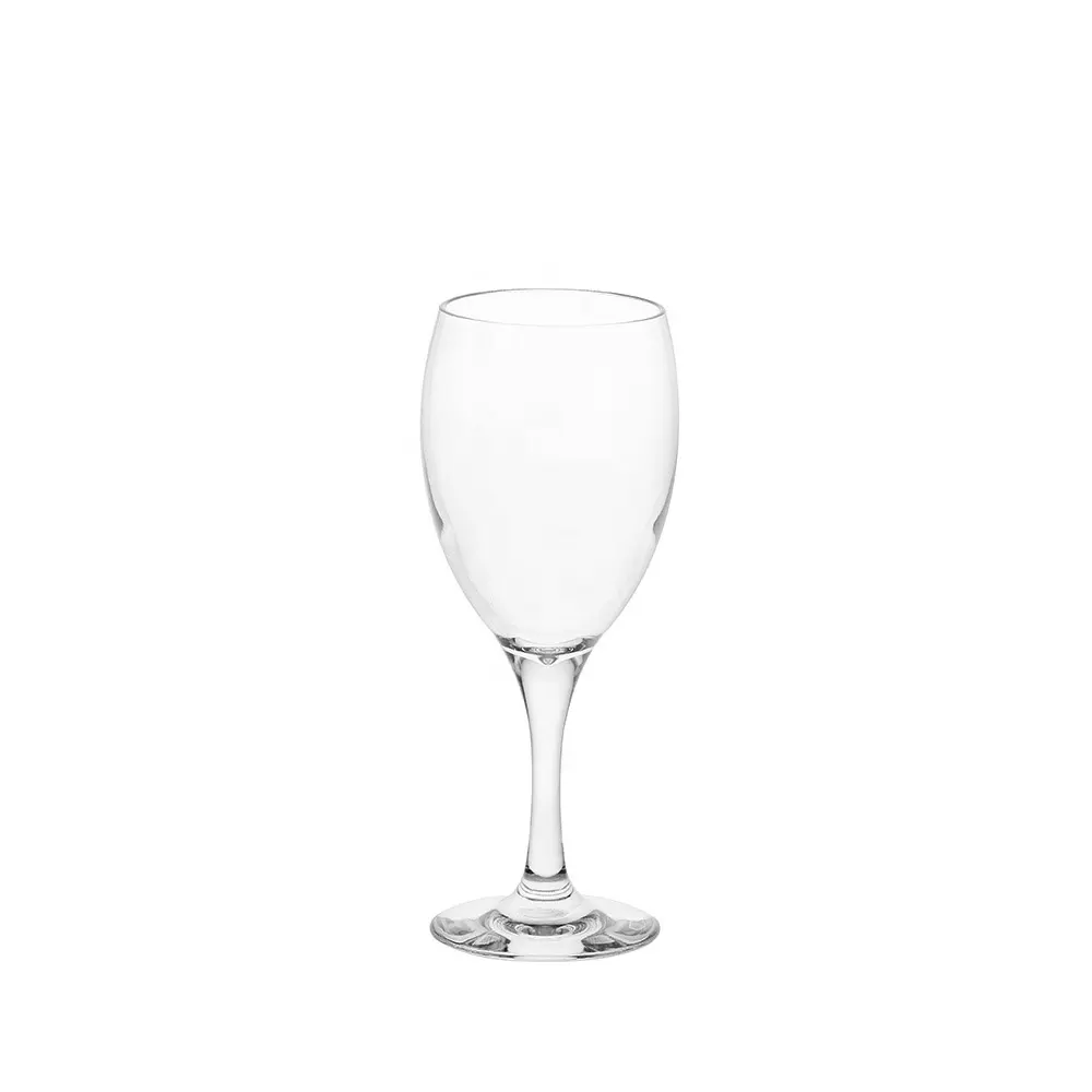 Copas de vino de plástico transparente reutilizables, copa de vino gruesa de 300ml y 10oz de policarbonato