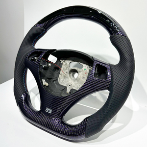 Volante Personalizado con LED de Fibra de Carbono y Cuero para <span class=keywords><strong>BMW</strong></span> E92 E91 E93 E82 E84 E87 E88 E89 <span class=keywords><strong>320i</strong></span> 325i 330i 335i 328i Serie 3 M3 - Product Image 2