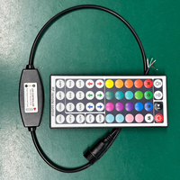 Contrôleur LED RGB sans fil à 44 touches, étanche, pour bande LED, luminaire, lumière d'ambiance, télécommande néon