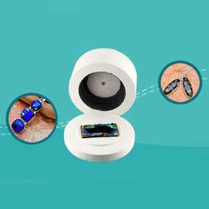 100 pièces four à micro-ondes verre fusion papier céramique Fiber papier artisanat four rond fibre papier pour artisanat en céramique - Product Image 1