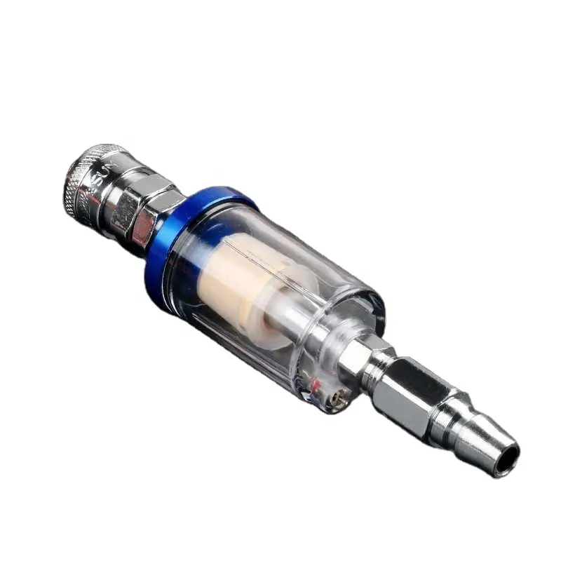New Water Oil Separator Air Compressor Filter For Compressor Spray Paint Gun Pneumatic Tool Parts Water Oil Separators