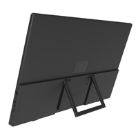 Moniteur portable 23,8 pouces, écran large étendu pour ordinateur portable avec support, vente en gros d'usine, moniteur LCD de bureau personnalisé