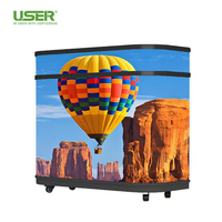 Mesa de DJ Portátil con Soporte para Pantalla LED y Video Wall para Discotecas y Bares
