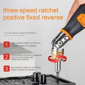 Nouvelle Perche d'Extension Multifonctionnelle à Cliquet Rotative à 180 Degrés Gauche/Droite pour Outils de Réparation - Product Image 5