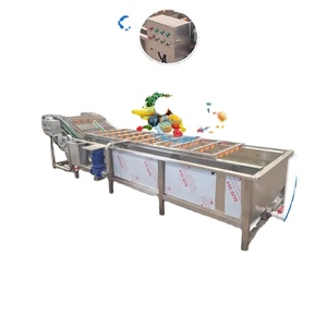 Industrial Automatic 304 Stainless Steel Motor Pump Herb Vegetable Soybean Nuts Fruit Lettuce Shrimp Bubble Cleaning Washing - Product Image 2