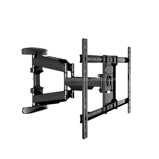 Steel Full Motion TV Mounts for 32-75 Inch TVs Wall Mounted Bracket with Swivel Tilt Design 600x400mm VESA Max TV Stand & Carts