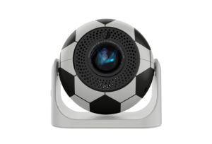 Mini <span class=keywords><strong>Proiettore</strong></span> JY360 4K con Design a Pallone da Calcio, Correzione Automatica del Trapezio, Android 13, WiFi6, <span class=keywords><strong>Proiettore</strong></span> Portatile - Product Image 4