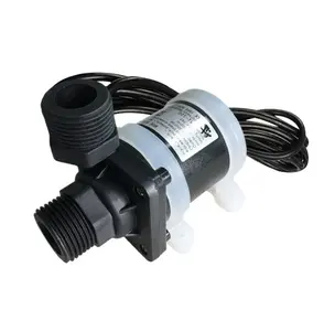 12V 24V DC Brushless Water Pump Silent 4 Points Threaded Solar Water Heater Shower Floor Heating Booster Pump IP68