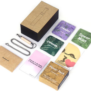 Soulagement de la bronchite Hale Aid Menthol Inhalateur d'air Arrêter de fumer sans fumée Anxiété Nez Inhalateur Vapeur Anti Stress Respiration Collier - Product Image 4