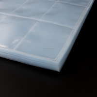 Fundas protectoras para tarjetas de comercio, 9 páginas de bolsillo