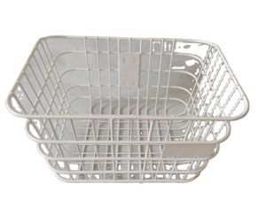 Cestino in rete metallica rettangolare sostenibile per cucina domestica, articoli vari, Design eco-friendly in metallo - Product Image 4