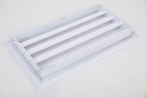 आधुनिक एल्यूमीनियम फिक्स्ड लाउवर ग्रिल आउटफिट के लिए बाहरी और कार्यालय आसान स्थापना और वापसी प्रतिस्थापन - Product Image 3