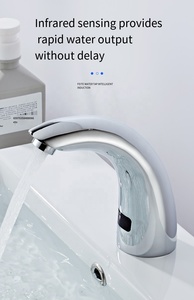 Grifo <span class=keywords><strong>de</strong></span> <span class=keywords><strong>lavabo</strong></span> automático con sensor infrarrojo <span class=keywords><strong>de</strong></span> un solo salida <span class=keywords><strong>de</strong></span> agua fría, con válvula <span class=keywords><strong>de</strong></span> cerámica y núcleo <span class=keywords><strong>de</strong></span> cobre, <span class=keywords><strong>de</strong></span> proveedor chino - Product Image 4