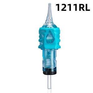 ตลับเข็มสัก20ชิ้น/กล่องพร้อมฝาครอบซิลิโคนสำหรับแต่งหน้าถาวร1211RL รอบ0.35มม. แบบใช้แล้วทิ้ง - Product Image 2