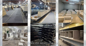 Divano Monoposto per Piccoli Soggiorni, per Tre Persone, in Velluto Ecologico, Design Giapponese, Set Modulare a Blocchi Tofu - Product Image 6