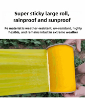 Vliegenvangtape Rol 50m/100m Dubbelzijdig Klevende Insectentape Anti-UV Waterdicht Groothandel voor Kas Plantage