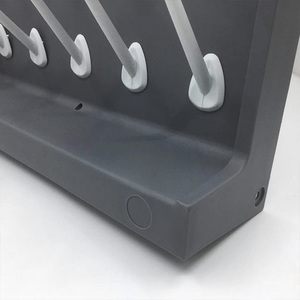 Phòng thí nghiệm khô giá Pegboard băng ghế dự bị-top Wall-Mount nhỏ giọt giá PP nhỏ giọt giá cho phòng thí nghiệm thủy tinh chai Ống nghiệm cốc - Product Image 2