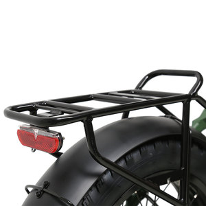 Bicicleta Eléctrica Plegable TXED de Alta Eficiencia con Motor Trasero de 48V 500W, 7 Velocidades y Neumáticos Anchos - Product Image 2