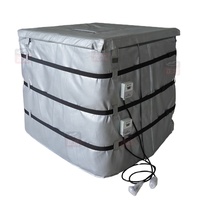 Couverture chauffante électrique pour conteneur IBC 1000L, câble chauffant à température réglable, chauffage industriel flexible