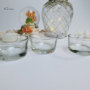 FAI DA TE Trasparente Candela Tazza <span class=keywords><strong>di</strong></span> <span class=keywords><strong>Vetro</strong></span> <span class=keywords><strong>Per</strong></span> La Candela Che Fa - Product Image 4