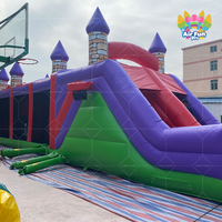 Château gonflable commercial géant pour adultes, enfants, activités sportives, parcours d'obstacles, jeu de maison gonflable gonflable
