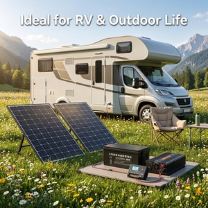 <span class=keywords><strong>Kit</strong></span> solaire hors réseau à longue durée de vie avec panneau solaire 600W à cadre en aluminium et batterie gel 250Ah pour zones isolées - Product Image 3