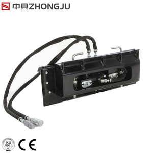 Accessoires pour engins de construction : Attache rotative robuste pour chargeuse sur pneus, support rotatif pour mini-chargeuse compacte - Product Image 1
