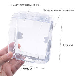 Tmfsg – couvercle de sonnette étanche en Pvc, 94x88x52mm, design minimaliste pour bouton émetteur sans fil, utilisation en extérieur - Product Image 2