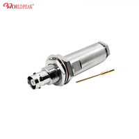 Connecteur coaxial haute tension WODFSHV 10000V 10KV de type pince pour câble RG58 RG142, adaptateur de prise RF 50 ohms pour équipement de test en laboratoire