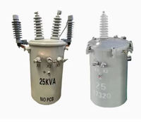 Transformateur de distribution monophasé monté sur poteau 15 kVA 13,2 kV/230 V 60 Hz IEC 60076 OEM ODM pour le réseau électrique des Philippines