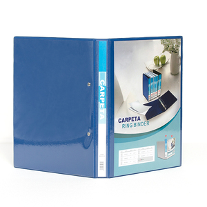 Cincin <span class=keywords><strong>Binder</strong></span> PVC 1 inci A4 <span class=keywords><strong>Binder</strong></span> kantor map berkas 1 inci <span class=keywords><strong>Binder</strong></span> daun longgar dengan cincin bulat - Product Image 4