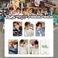 Kpop TWS 2ème single japonais Soda Soda LOMO Card 6 pièces/ensemble Shinyu Dohoon Hanjin Kyungmin Photocards HD Souvenir pour fans Carte postale