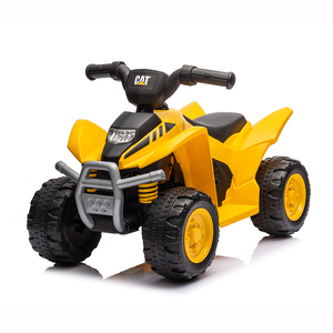 Voiture électrique à batterie <span class=keywords><strong>6</strong></span> volts sous licence avec lumières pour enfants de 2 à 4 ans, véhicule en plastique à quatre roues - Product Image 1