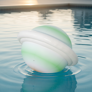 <span class=keywords><strong>Ballon</strong></span> gonflable personnalisé Saturne OVNI avec lumières LED pour la décoration de mariage, de bar et la décoration de fête sur le thème des neuf planètes - Product Image 3