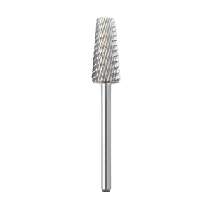 Fraise à ongles en carbure à tête plate 5 en 1, logo personnalisé, fraise rotative en acier au tungstène, lime à ongles électrique, fraise pour salon de manucure - Product Image 2