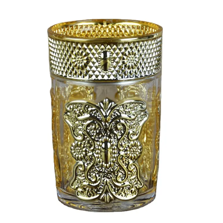 Стильная Золотая чашка для чая в арабском стиле, 150 мл