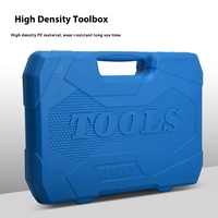 Coffret d'outils de réparation automobile GOF de 61/82/94/108 pièces, clé à cliquet en acier au carbone bleu, outils à main et à énergie manuelle