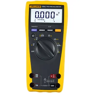 Fluke 179C Multimeter Digital true-rms voltase & arus dalam 0.9% 179 FLUKE Akurasi