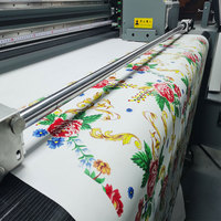 Imprimante latex à jet d'encre à impression numérique grand format HONGJET avec tête d'impression Epson I3200 pour l'impression de papier peint et de cuir
