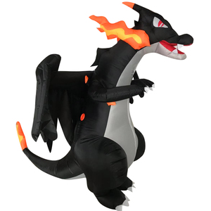 Inflatable <strong>Charizard</strong> Fire Dragon Mascot Costume 2M for Sale - Product Image 2